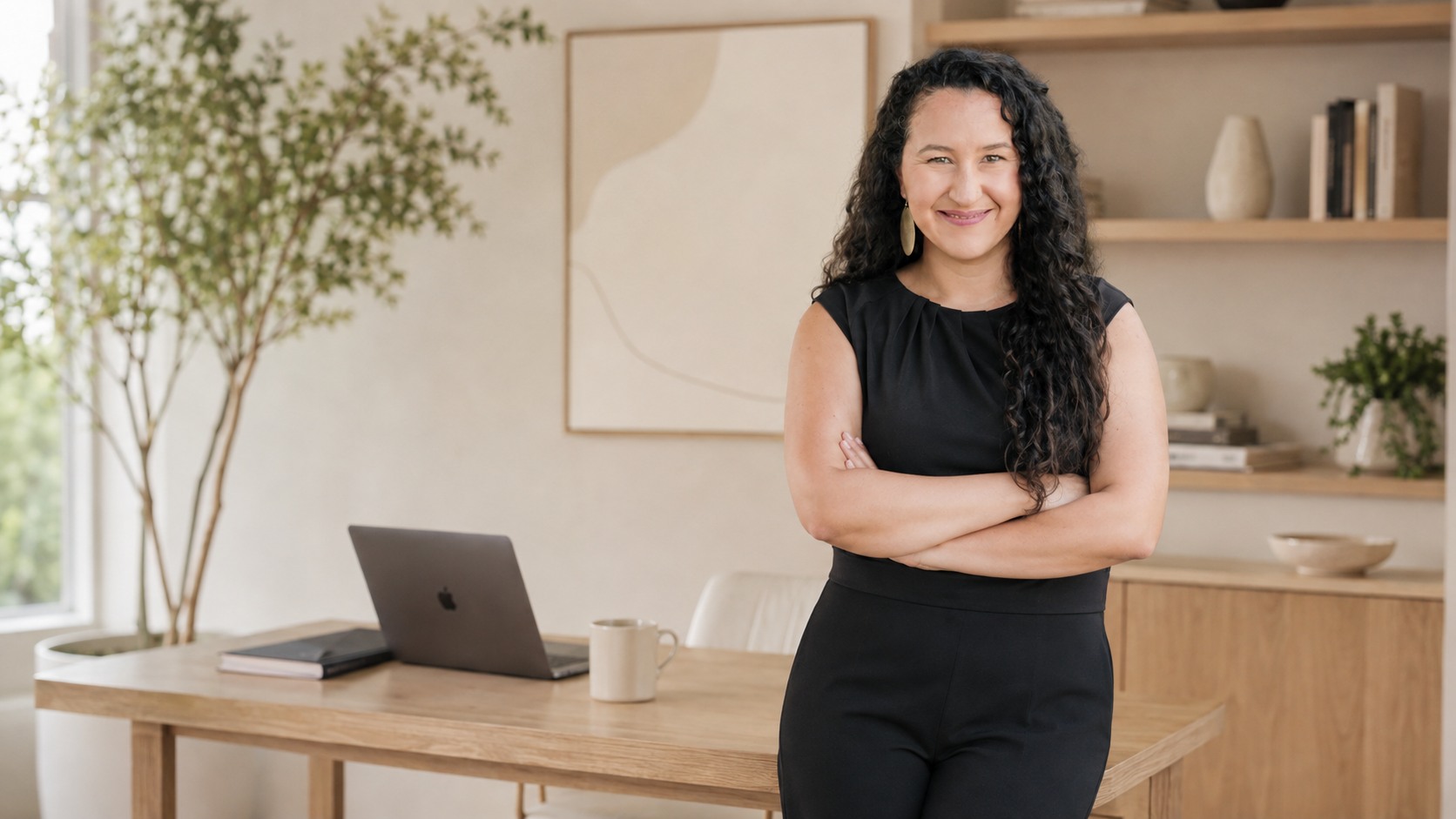 Anastasia Alanna in her office
